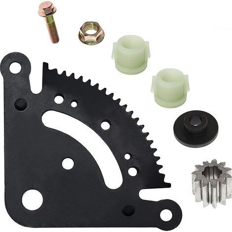 Kit de reconstruction de pignon de direction compatible avec les tracteurs de pelouse John Deere série LA. Remplace les numéros GX21924BLE, GX20053, GX20054 et GX21994. (1/4)