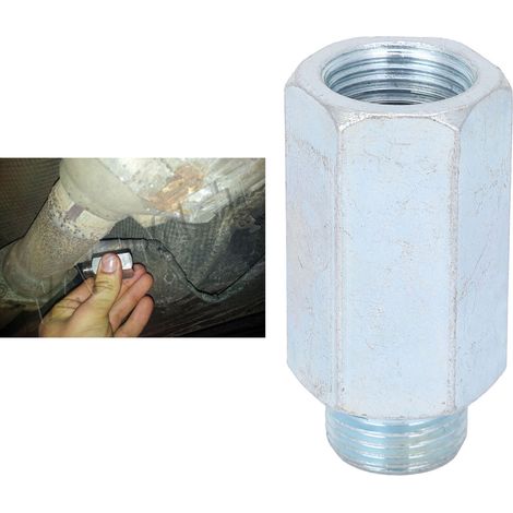 Prolongateur de capteur O2 M8 x 1.5 en surface galvanisée, adaptateur universel pour sonde à oxygène (1/5)