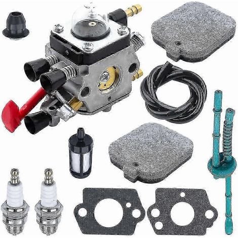 Kit de réglage du carburateur pour souffleur de feuilles BG50 (compatible avec les modèles BG45, BG46, BG55, BG65, BG85 et SH55). Remplace les références 4229 120 0650 et 4229 120 0610. (1/5)