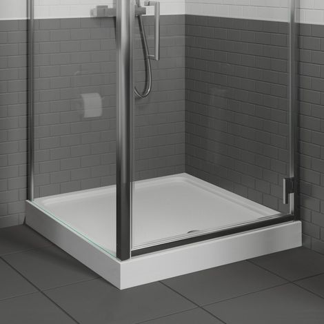 Hydrolux Easy Plumb Square Shower Tray 700 x 700mm with Waste (1/3)