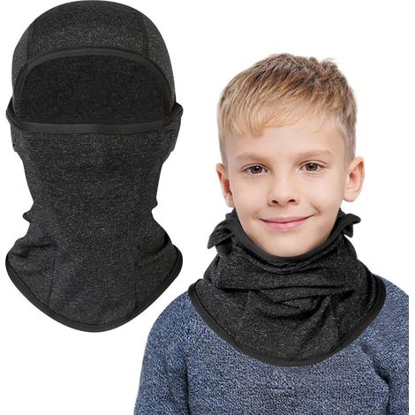 Kinder Sturmhaube Winter warm winddicht Fleece Skimaske für Jungen Mädchen 2-8 Jahre (1/5)