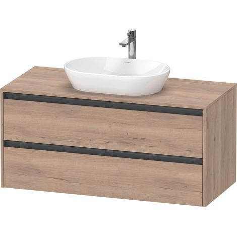 Duravit Ketho.2 Konsolenwaschtischunterbau wandhängend,