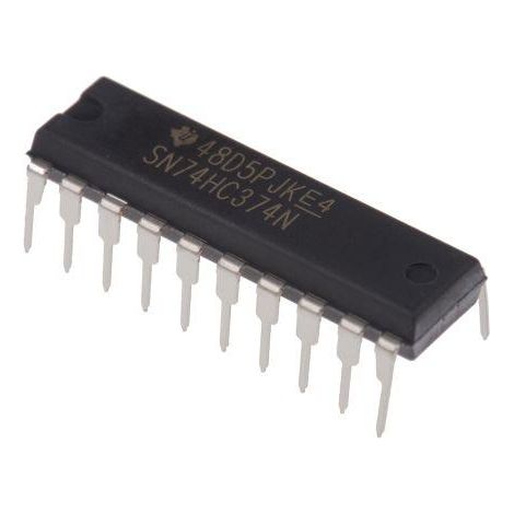 Circuito Integrado Digital DIP20  74HC374N