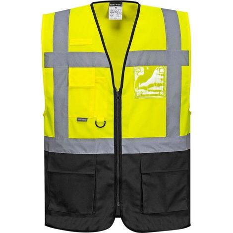 Gilet Executive Warsaw Jaune/Noir XL (1/2)