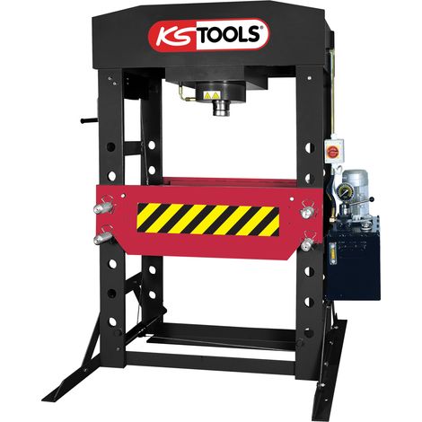 KS Tools - Presse hydraulique d'atelier 200t motorisée - 160.0118