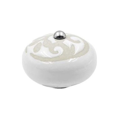 Pomello in Ceramica per Coperchio Incredibile Cocotte Cookut Arabesque Ghiaccio - MJCP42