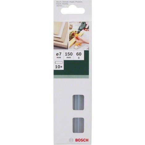 Bosch Transparent glue stick 10-piece glue stick set Cristal 2609256A04 (1/3)
