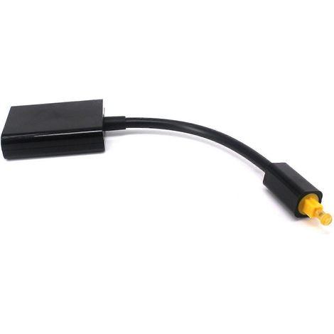 Répartiteur de câble audio optique Toslink 1 entrée 2 sorties, adaptateur fibre optique, convertisseur fibre pour lecteur CD/DVD/TV numérique/PS3 (1/5)