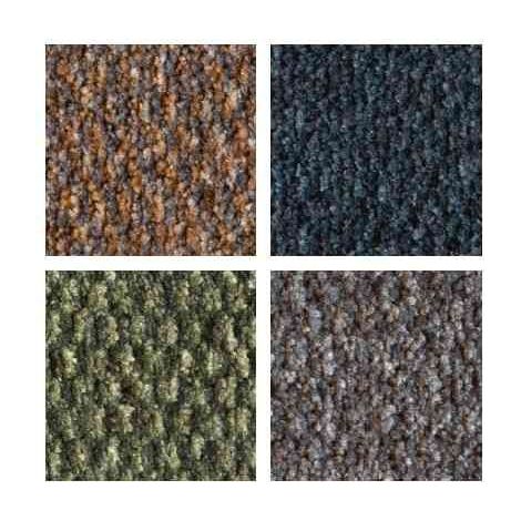 Tappeto per interni Blue Queyras - 58x39 cm - assorbente e antipolvere Coryl