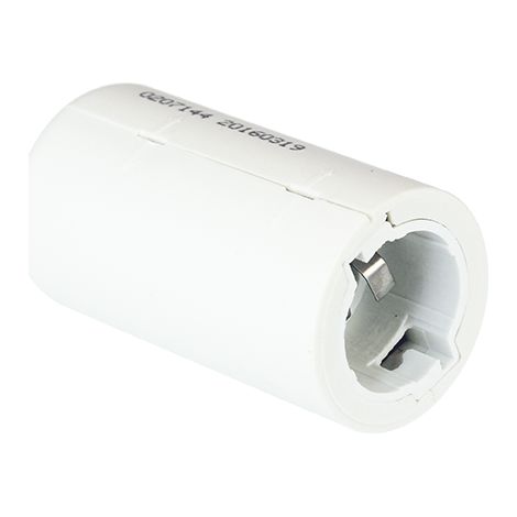 Douille de chantier B22 blanc. (étiquette unitaire)- Eur'ohm
