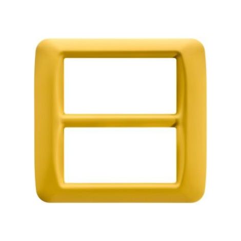 PLAQUE 8 POS.JAUNE MAIS TOP SYSTEM GEWISS GW22587