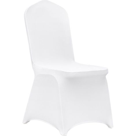 Housses de chaises pliantes extensibles en spandex, housses de chaises universelles, housses de protection amovibles et lavables, pour mariages, vacances, banquets, fêtes, célébrations, repas (100 piè (1/5)