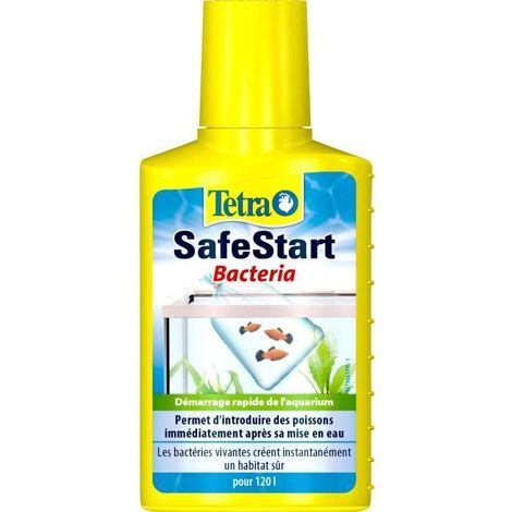 Tetra Aqua Safestart Concentrado Bacteriano Amarillo 100 ml