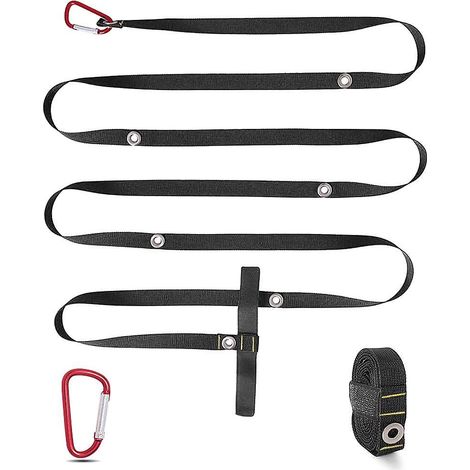 Strapazierfähige Abspannleine aus Nylon für Outdoor-Campingzelte, multifunktional mit verstellbarer Schnalle