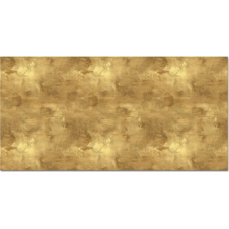 CRÉDENCE CUISINE Industriel - Texture - Or 60x30 cm (1/5)