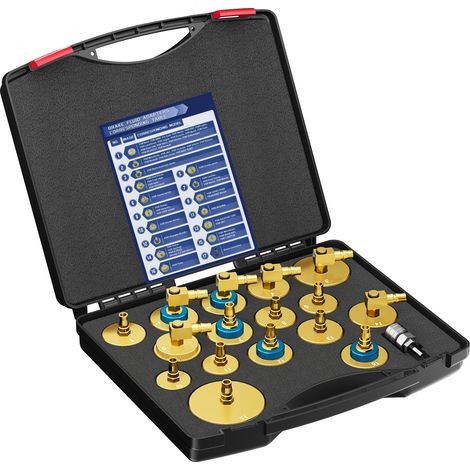 Kit adaptador para purgar frenos, conexión rápida, amplia compatibilidad, color negro. (1/2)
