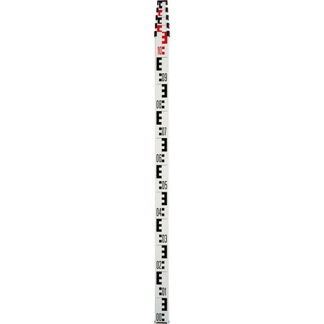 NEDO Teleskopnivellierlatte L.1,22-5m Teilung Rücks.2 m.Libelle - 345122-637
