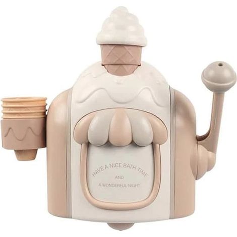 Machine à glace, machine à mousse, jouet de bain pour voiture, machine à glace pour enfants, machine à bulles et mousse, forte aspiration A (1/5)