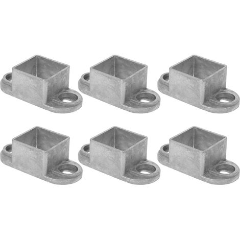Zaunpfostensockel 6 Stück präzises Design und