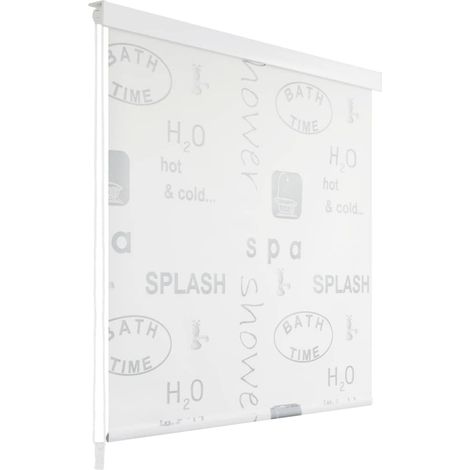 Persiana enrollable de ducha Splash 120x240 cm vidaXL