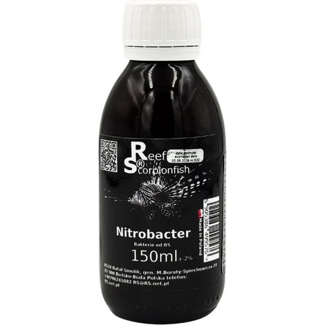 Nitrobacter para peces escorpión de arrecife, 150 ml de bacterias para acuario