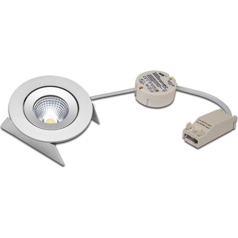 hera LED-Einbauleuchten Set 230mA dimmbar chrom-matt 61001475201 (1/4)