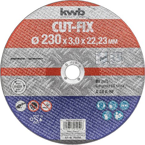 Trennscheibe kwb cut-fix 230 mm 3 mm Metall (1/3)