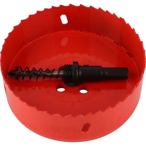 Scie-cloche, M42 HSS Scie-cloche Cutter Foret pour tuyau de fer en aluminium 110mm-200mm (1/5)