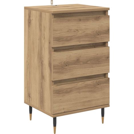 Maison Exclusive - Credenza rovere artigianale 35 x 40 x 70 cm Legno multistrato