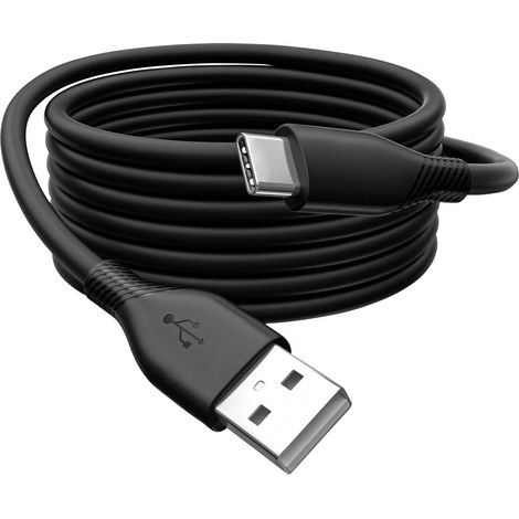 Digitus Câble USB USB 2.0 USB-A mâle, USB-C® mâle 0.50 m noir flexible, très flexible, avec USB, sil (1/5)