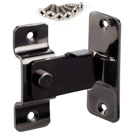 Serrure de porte coulissante, Angle droit de 90 degrés, boucle antivol, raccords matériels, système de sécurité (1/4)