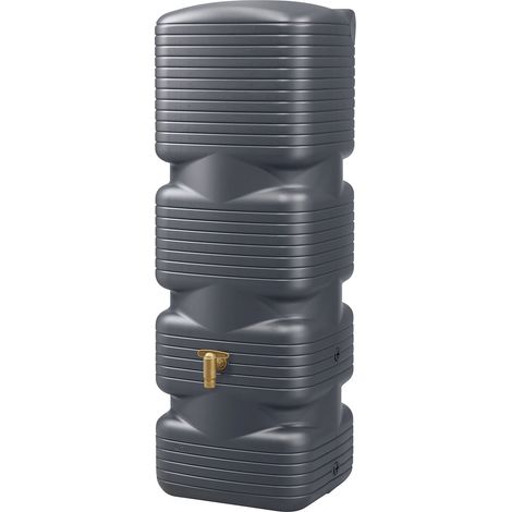 4rain Wandtank Quadro mit Deckel & Auslaufhahn 170 L