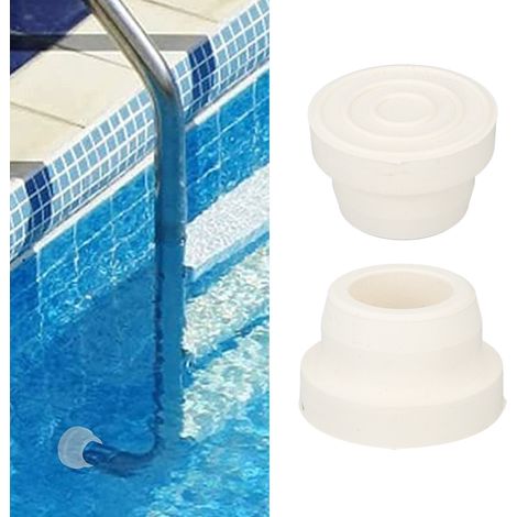 2 Pièces Bouchons en Caoutchouc pour Échelle de Piscine Convient aux Petites Échelles de Piscine Souterraines-AUTRES (1/5)