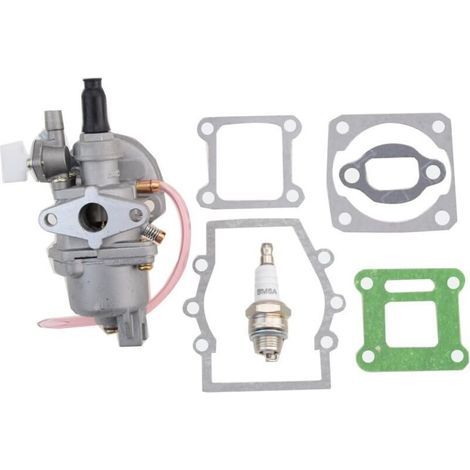 Carburateur 13 mm avec Joint Bougie d'allumage Remplacement pour Pocket 2 Temps 47 CC 49 CC (1/4)
