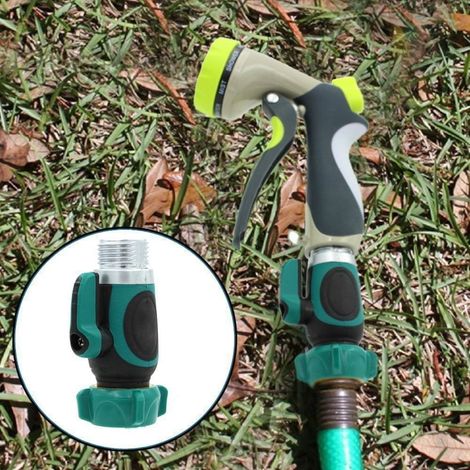 Robinetterie D'Arrêt Pour Tuyau D'Arrosage - Raccord 3/4 Pouces - Pour Robinet Extérieur Et Embout De Tuyau - 1 Pièce (1/5)
