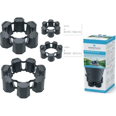 Base per serbatoio acqua piovana Prosperplast ibas6s design modulare stabile (1/3)