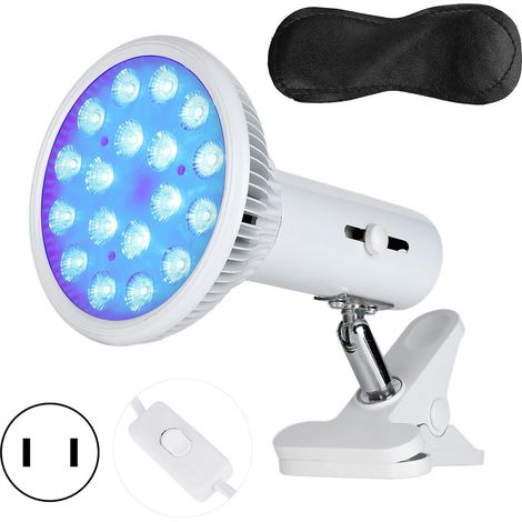 Blue Light Therapy Lamp Portable Acne Removal Jaundice Treatment LED Therapy Device,36W (1/5)