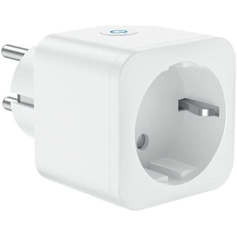 Prise de connexion WiFi, prise intelligente 16A 3680W, compatible avec Alexa Google Home, avec commande vocale et télécommande, prise de minuterie avec fonction minuterie (1 Pack) (1/3)