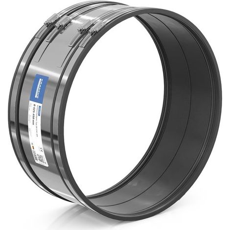 Adaptateur de flexible CR type 2B CSC 450 (425-450 mm), jusqu'à 2,5 bar, EPDM / V2A
