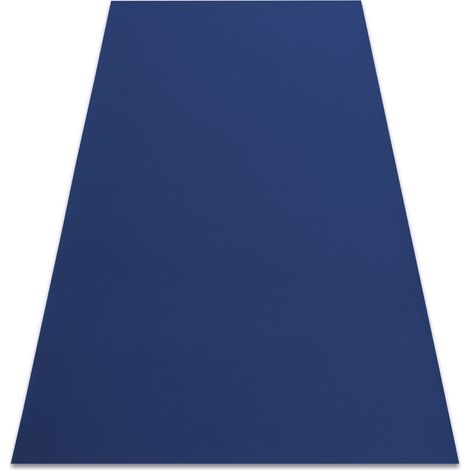 Tappeto SPESSA GOMMATA RUMBA 1380 colore unico zaffiro blue 200x500 cm