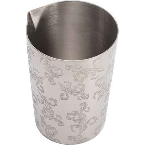 Graviertes, wärmespeicherndes Cocktail-Rührglas aus Edelstahl 304 für Bars (1/5)