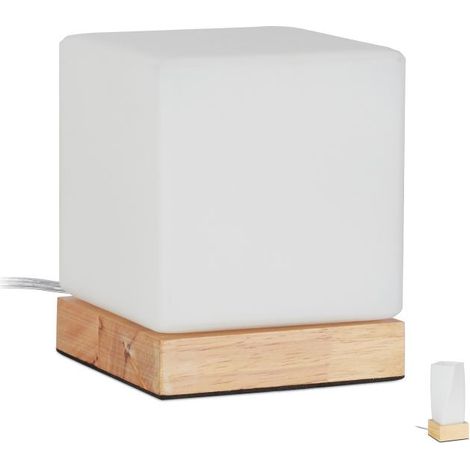Lámpara de mesa en cristal opalino (1/5)
