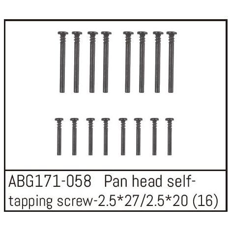 Pan Head Screw M2.5x27