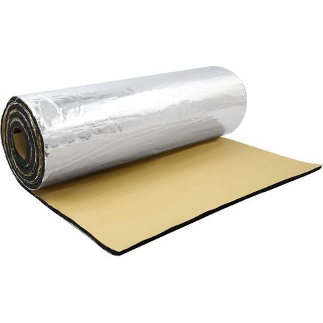 Matelas Isolation Phonique 1pc Mousse Haute Densité Fibre Verre  Haute Densité, Auto-Adhésif, Isolation Thermique, 1pc, Pour Portes, Capot, Plancher, Coffre, Toit, Châssis (1/5)