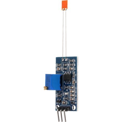 Module Capteur de Jauge de Contrainte pour Test Circuit Amplificateur et Diode de Protection Inverse sur Substrat Phénolique Modifié pour Mesure de Flexion (1/5)