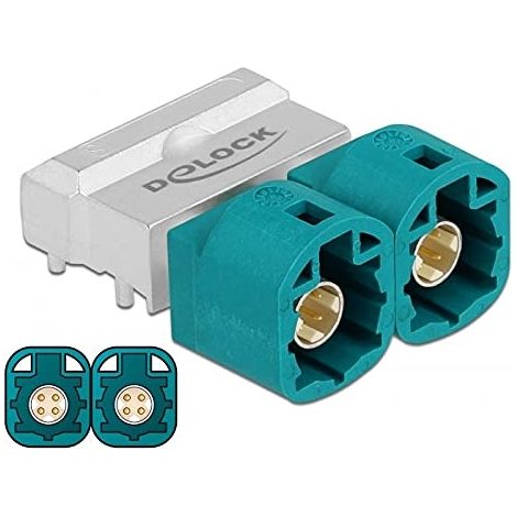 Adapter Delock hsd z stecker Impedanz 100 Ohm Frequenz DC-6 GHz
