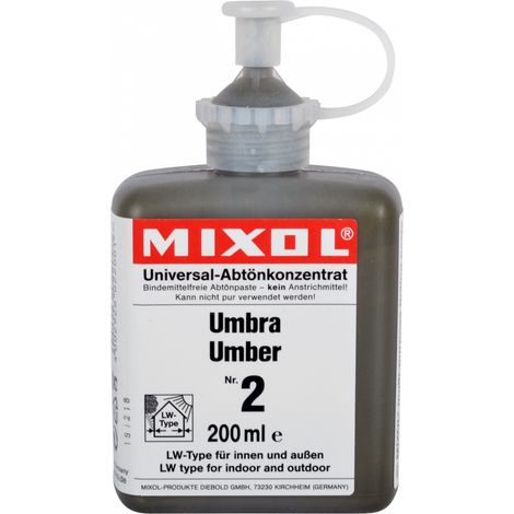 Colorant Mixol Serie 2 200ml Couleur: 12 - VERT SAPIN (LW) (1/2)