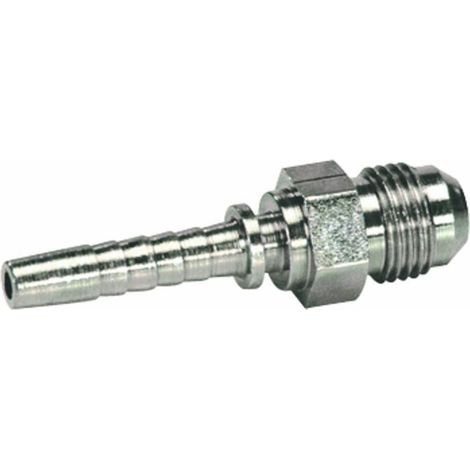 Raccord mâle JIC 74° - 7/16"-20 X 1/4" (Lot de 5)