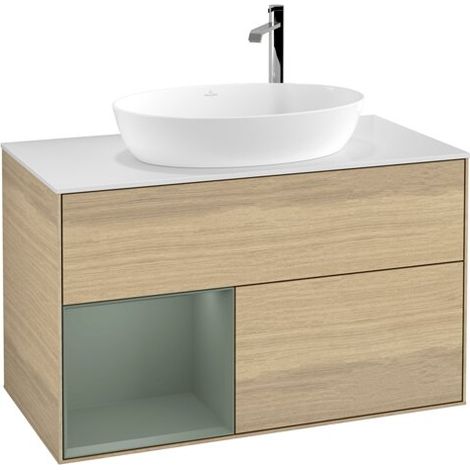 Villeroy & Boch G891GMPC meuble sous-lavabo Finion G89 (1/2)