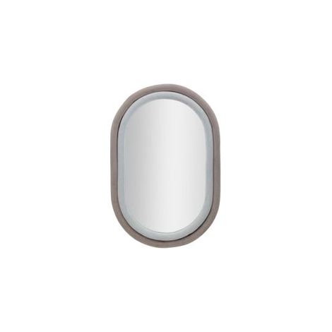 Miroir mural antony gris velours cm 60x4x90 (1/5)